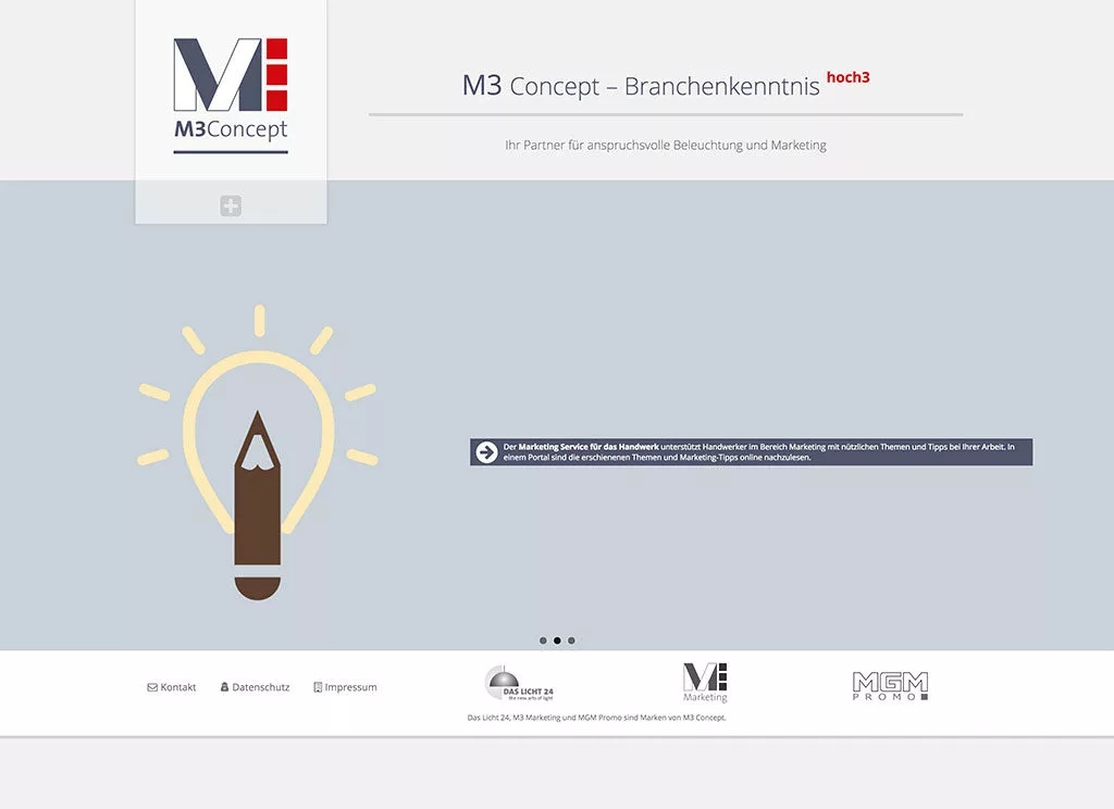 www.m3-concept.de - Paid Content Blog